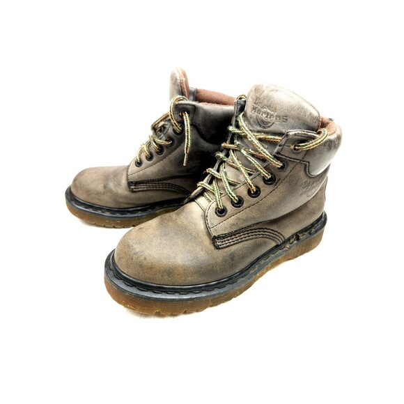 Doc Dr. Martens 8283 Boots Men’s UK 5 US 6 Gray Made In England Vintage - Picture 4 of 12